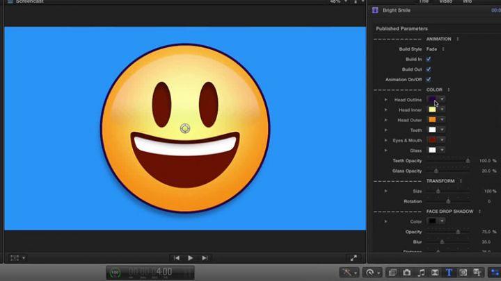 FCPX插件 Stupid Raisins Emoji Pop 卡通表情动画符号