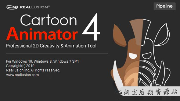 二维卡通角色绑定动画软件Reallusion Cartoon Animator 4.2.1709.1 Win + Resource Pack资源包