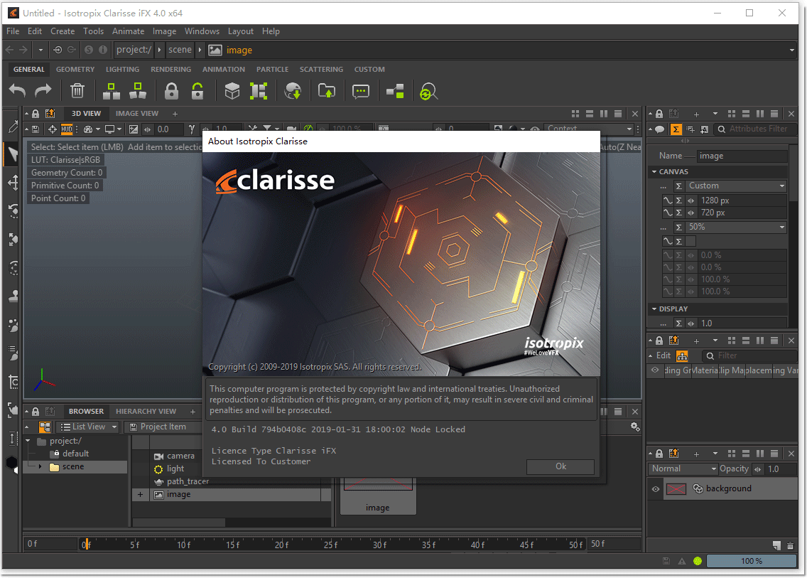 Isotropix Clarisse iFX 4.0 SP8 大型三维场景渲染软件 Clarisse iFX-第1张