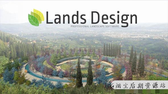 犀牛景观园林环境设计插件Lands Design for Rhino 6 v5.1 Win破解版 