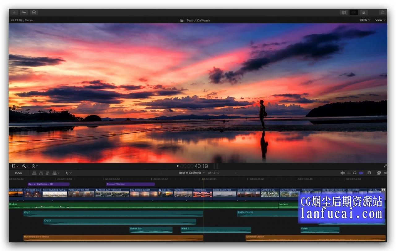 Final Cut Pro X 10.4.10 苹果视频剪辑软件中文破解版免费下载