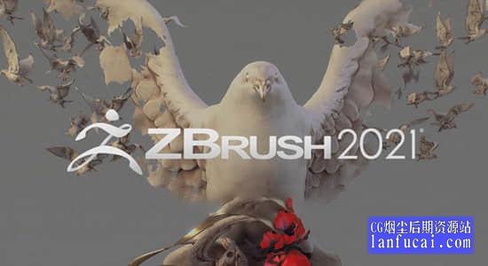 三维雕刻建模软件 ZBrush 2021.1.2 Win英文中文破解版后期屋