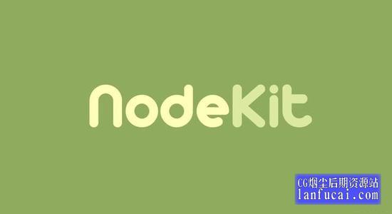 AE脚本-点线连接阵列动画 NodeKit V1.04 + 视频教程后期屋