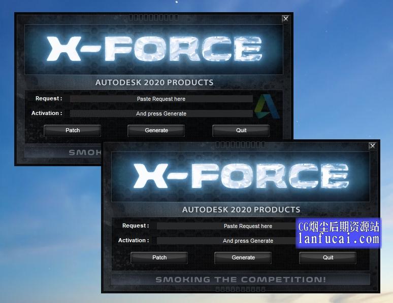 Autodesk 2020 全系列软件 XForce V2 Win/Mac注册机+软件密钥后期屋