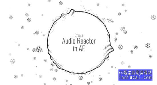 AE教程-音频可视化频谱图形动画制作 Skillshare – Audio Spectrum Visualizer in After Effects(英文字幕)后期屋