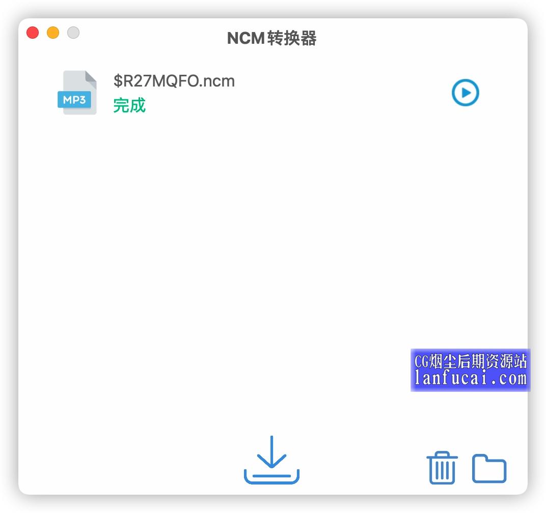 NCConverter for mac(NCM批量转换器)v1.2中文版后期屋