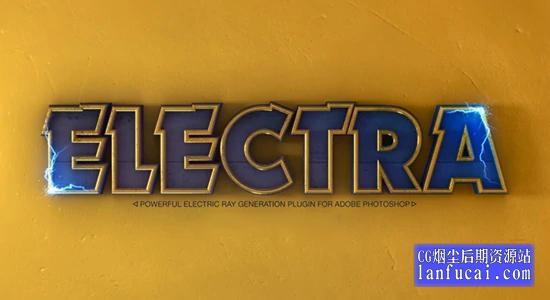 PS插件-能量电流射线雷电特效 Electra v1.0 Win后期屋