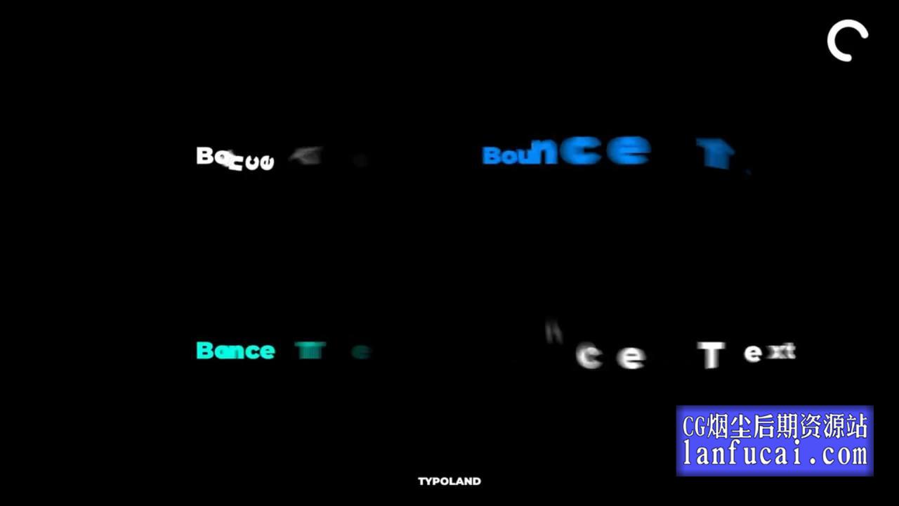 fcpx插件 16组弹跳文本动画预设 支持M1 Bounce Text Animations